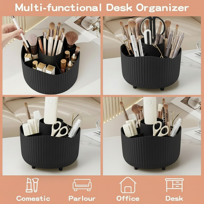 Top Right Panel – Black Organizer